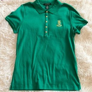 Lauren Ralph Lauren monogram polo shirt